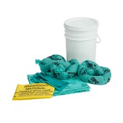 BRADY SPC ABSORBENTS HazWik High Visibility Chemical Portable Spill Kit SKHAZ-BKT